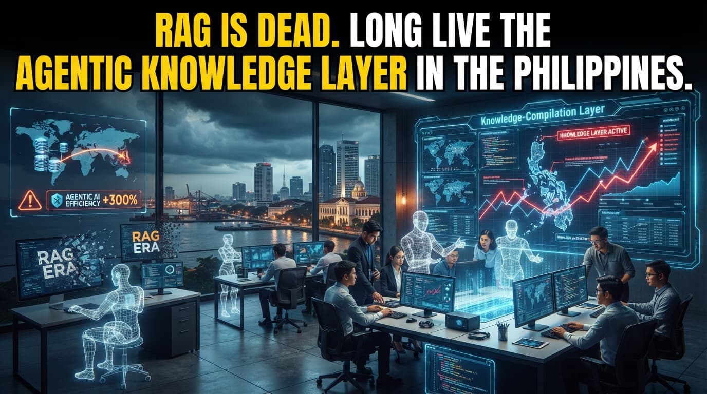 The End of the RAG Era and the Agentic-AI Knowledge Layer: Putting the Knowledge-Compilation Layer to Work at Your Philippine Base