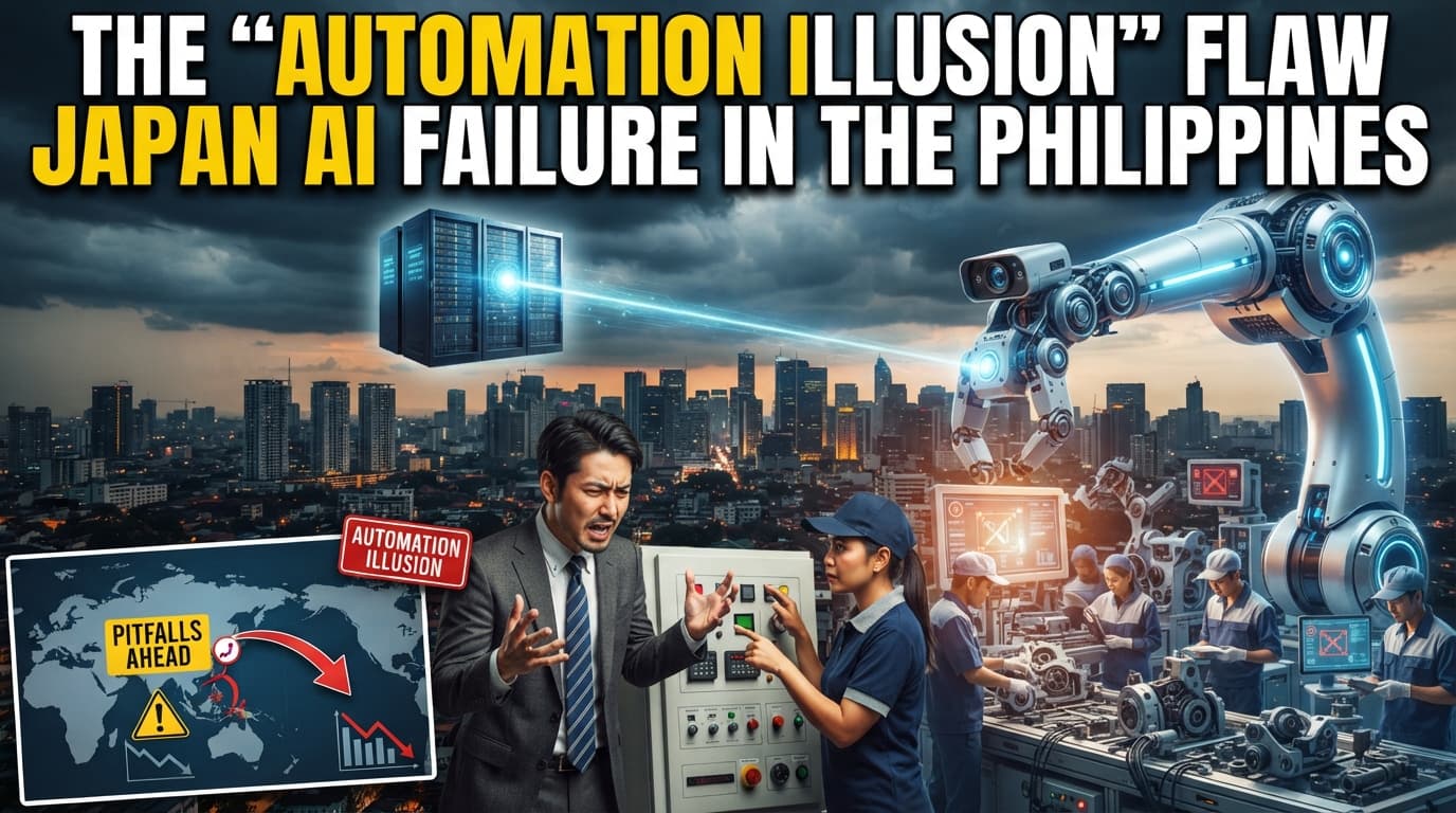 The "Automation Illusion" in AI Adoption: Pitfalls for Japanese Companies in the Philippines, and How to Avoid Them