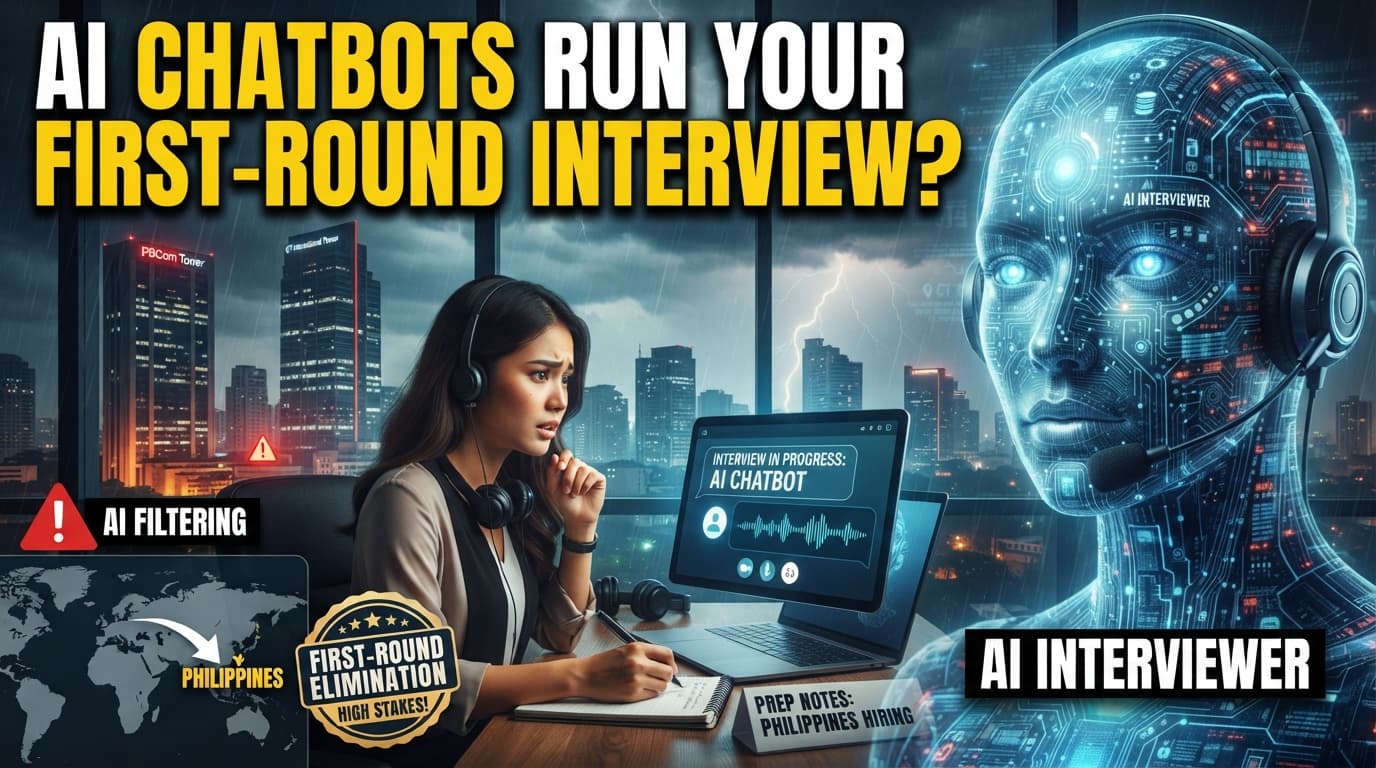 When AI Chatbots Run the First-Round Interview