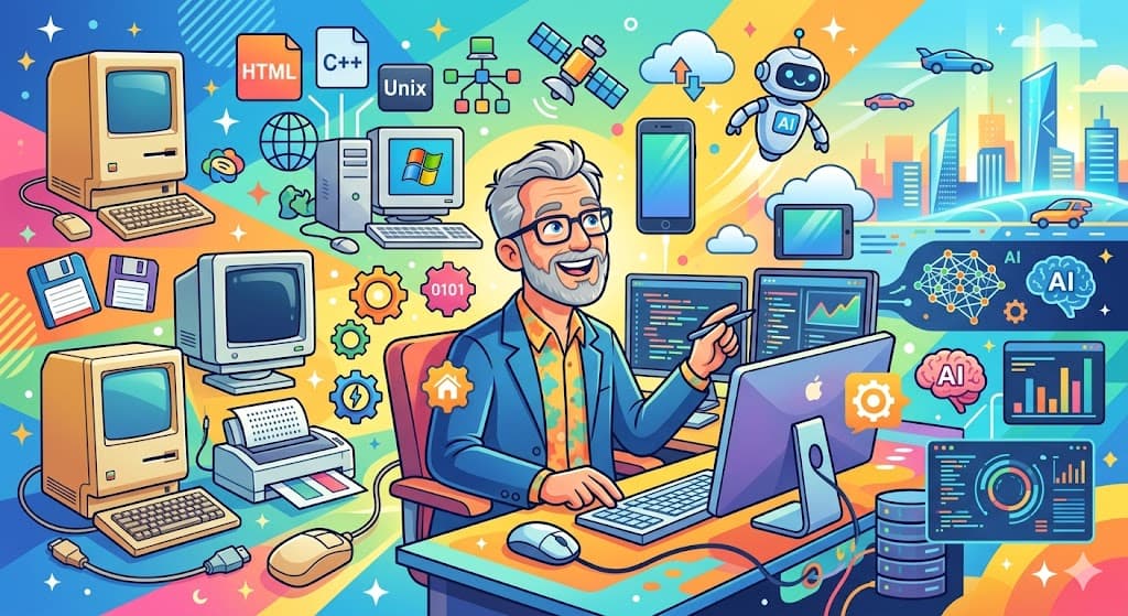 IT歴35年のエンジニアが語る、テクノロジーの変遷とAIの未来