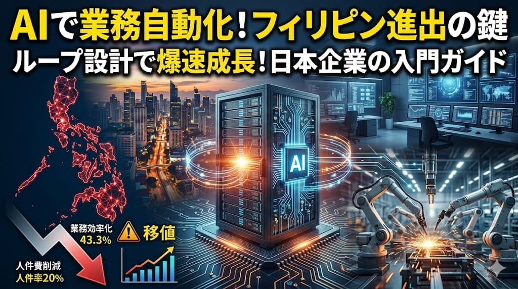 AIループ設計とは?フィリピン進出日本企業のための業務自動化入門