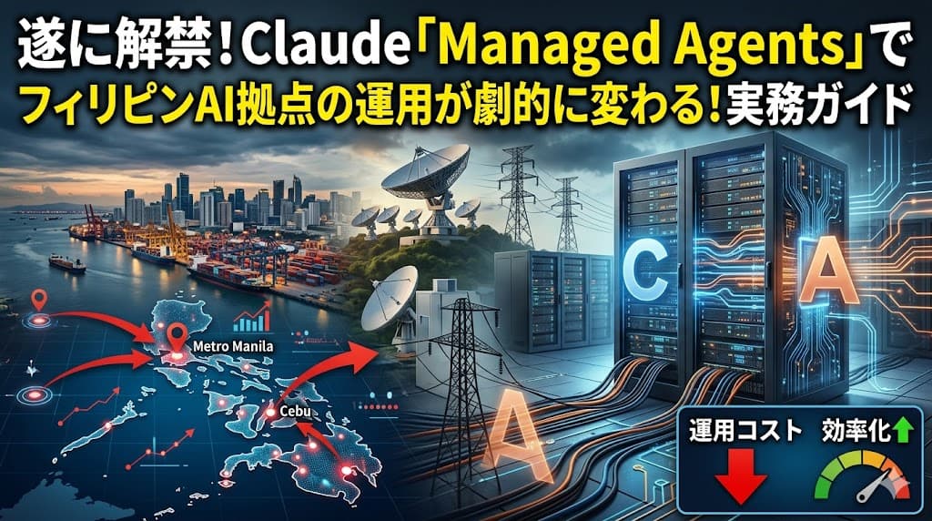 Anthropic Claude Managed Agents拡張で変わるフィリピン拠点のAIエージェント運用