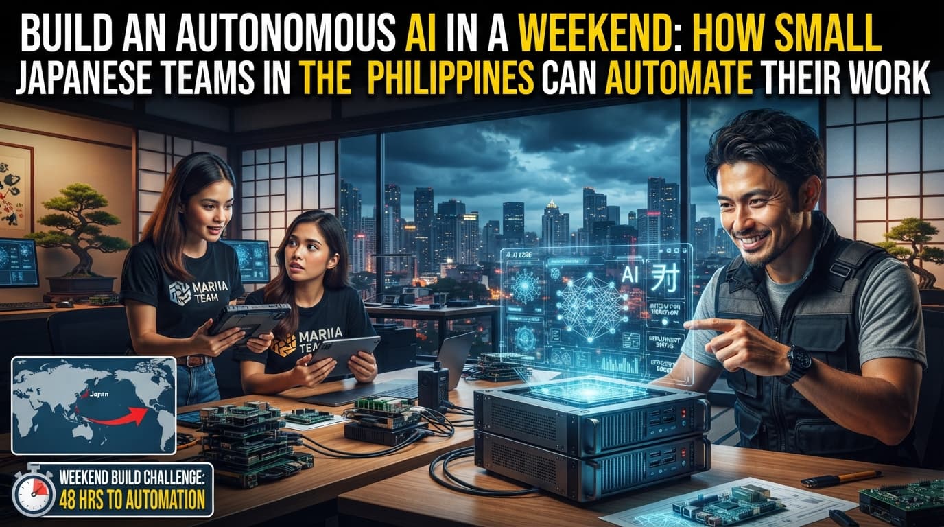 Build an Autonomous AI in a Weekend
