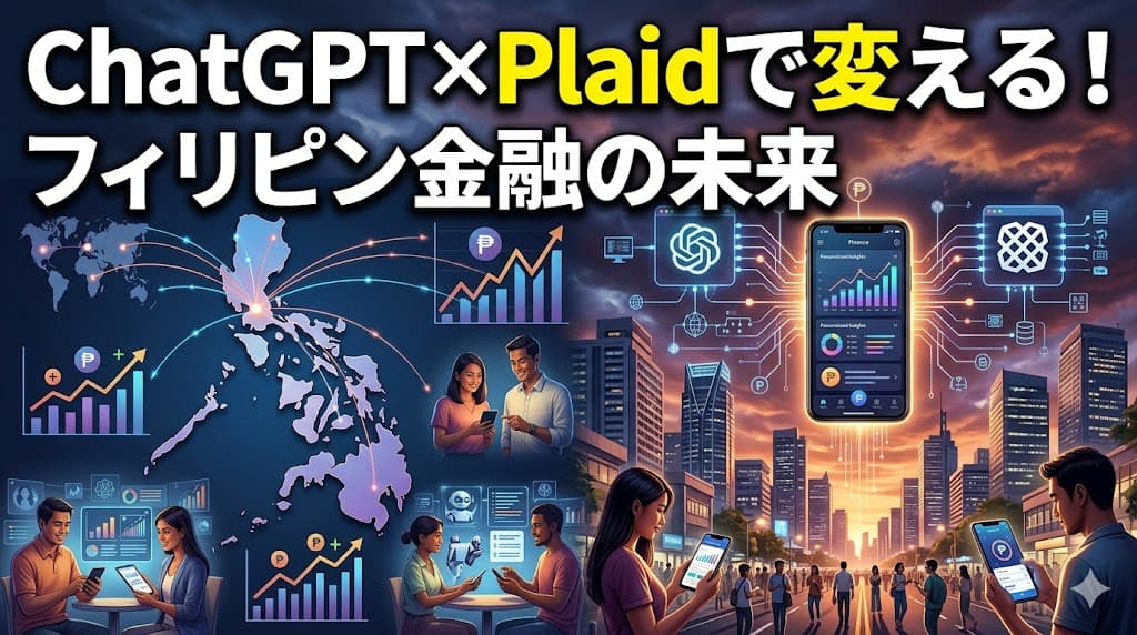 ChatGPTとPlaid連携が示すAI金融アドバイス——フィリピン進出日本企業の対応策
