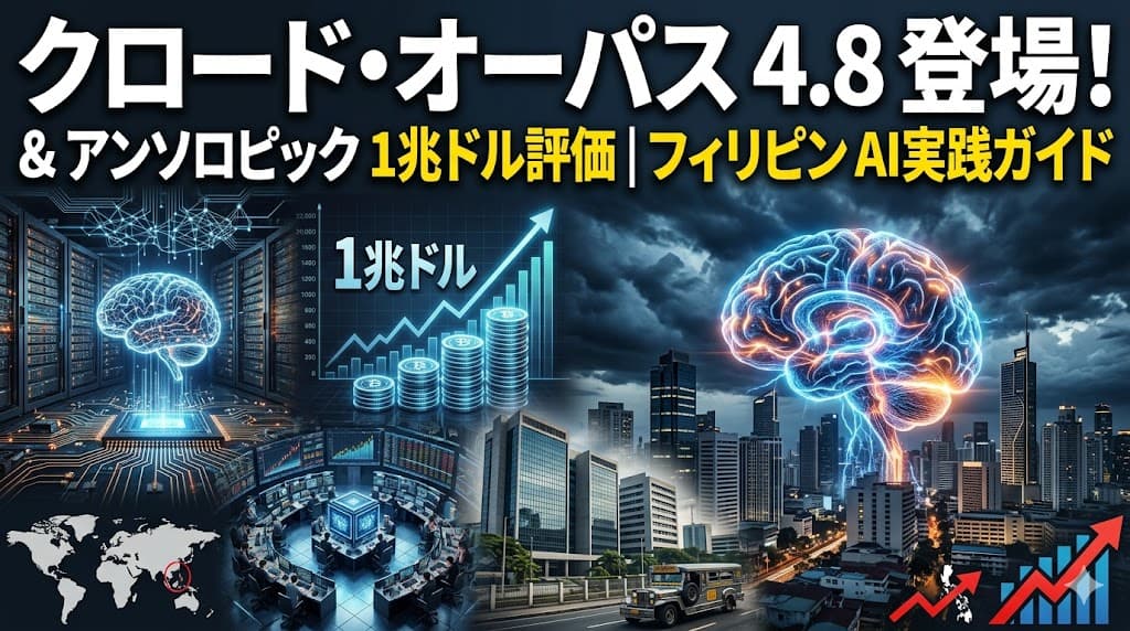 Claude Opus 4.8で始めるフィリピンのAIエージェント業務活用|日本企業向け実践ガイド