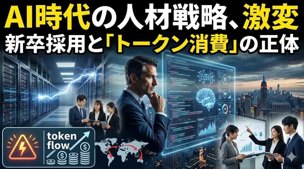 Cognizant CEOが語るAI時代の人材戦略|新卒採用とトークン消費の真実