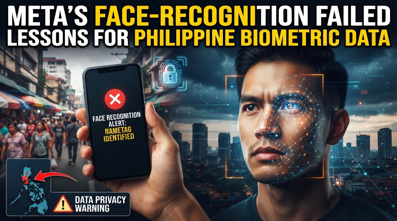 Lessons from Meta's "NameTag" Face-Recognition Controversy: Handling Biometric Data in the Philippines