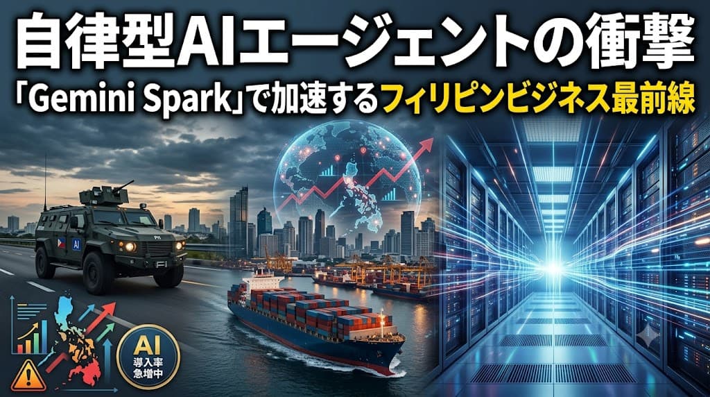 Gemini Sparkで実践する自律型AIエージェント:フィリピン拠点の業務自動化ガイド