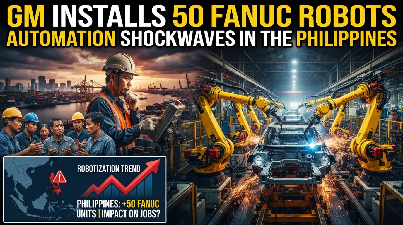 GM's 50 FANUC Robots: Automation and Jobs