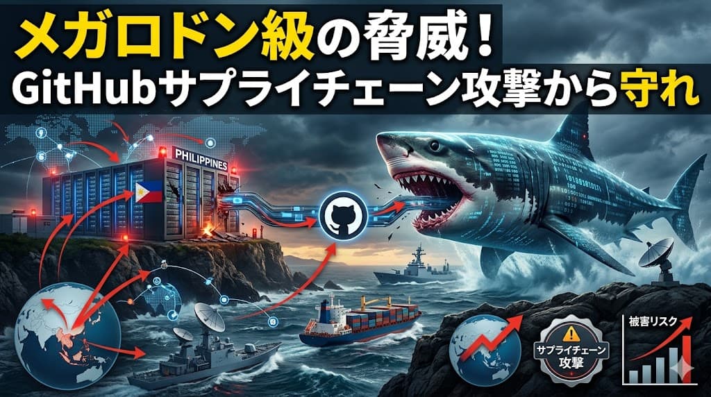 Megalodon攻撃に学ぶ|GitHub経由サプライチェーン攻撃からフィリピン開発拠点を守る