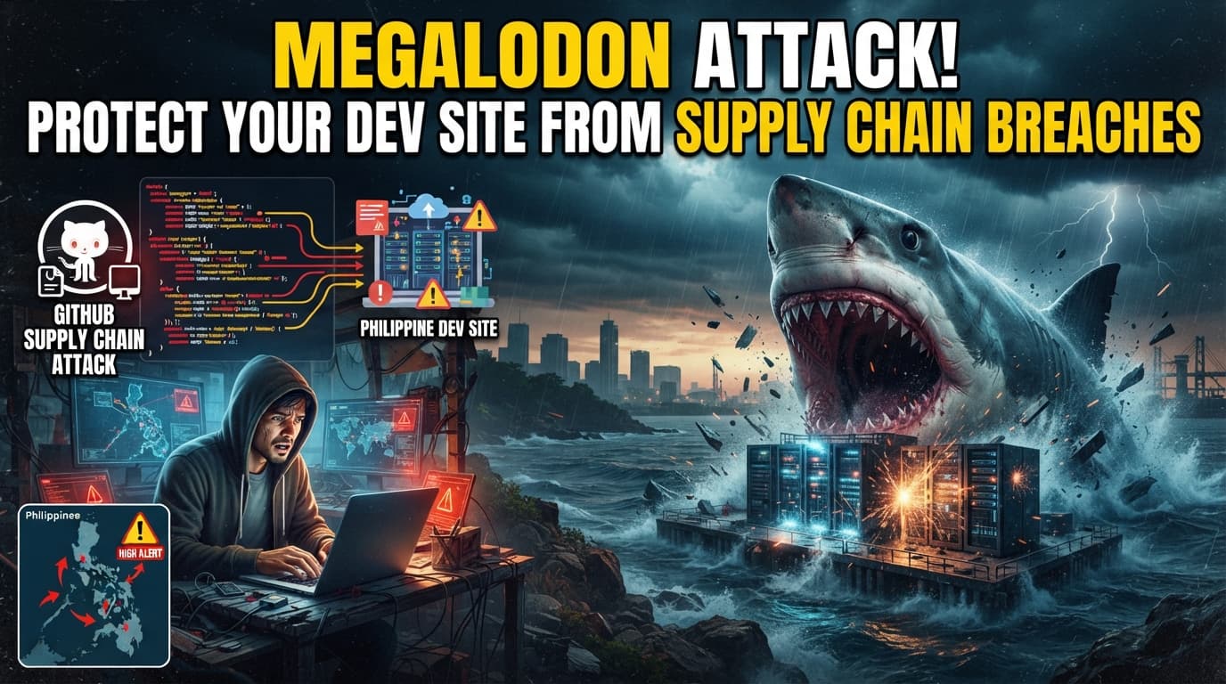 Megalodon: GitHub Supply-Chain Attacks on Dev Sites