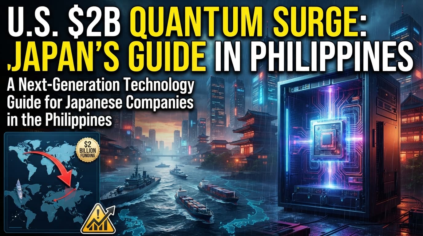 U.S. Government Invests $2 Billion in Nine Quantum Computing Firms: A Next-Generation Technology Guide for Japanese Companies in the Philippines