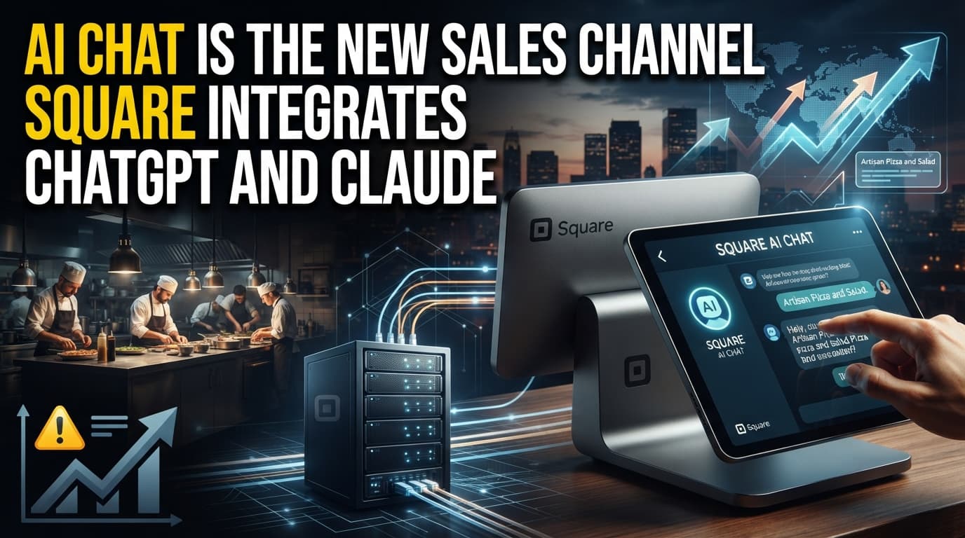 What Square's ChatGPT and Claude Integrations Teach Us: Preparing for the Day AI Chat Becomes a New Ordering Channel