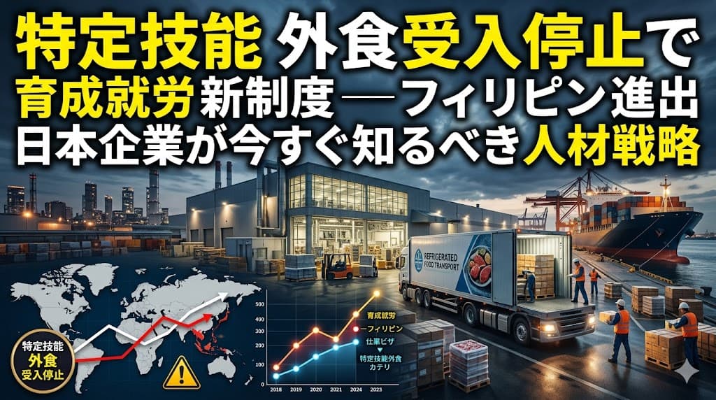 特定技能停止・育成就労へ ― フィリピン日系企業のAI人材戦略